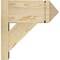 Ekena Millwork Traditional Arts & Crafts Rough Sawn Outlooker, Douglas Fir, 8"W x 16"D x 16"H OUT08X16X16TRA03RDF - alternate 2